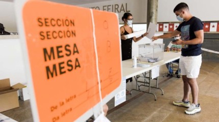 Los pontevedreses, ante las urnas en una nueva cita electoral en Galicia