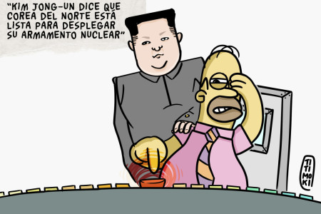 Kim Joung-un y el armamento nuclear