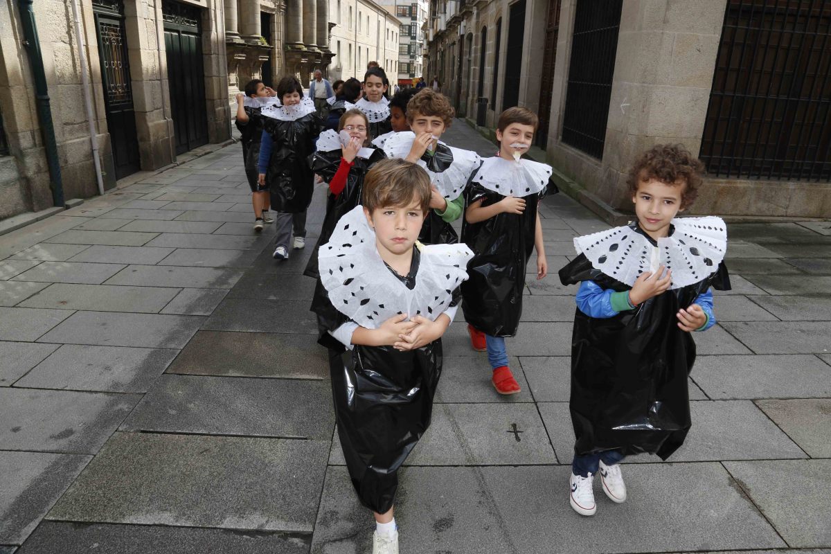 grado árbitro Solenoide Los niños se acercan a la figura de El Greco por medio del juego -  Pontevedra Viva