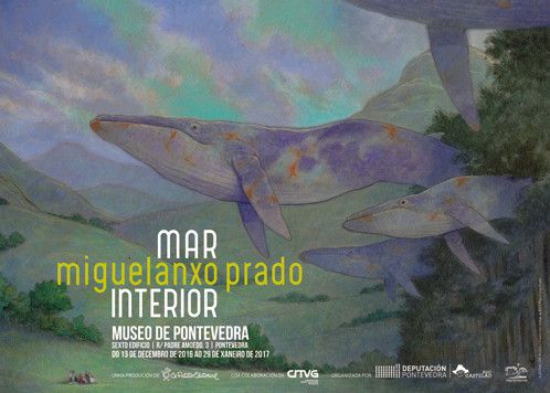 Cartel de la exposición Mar Interior, de Miguelanxo Prado