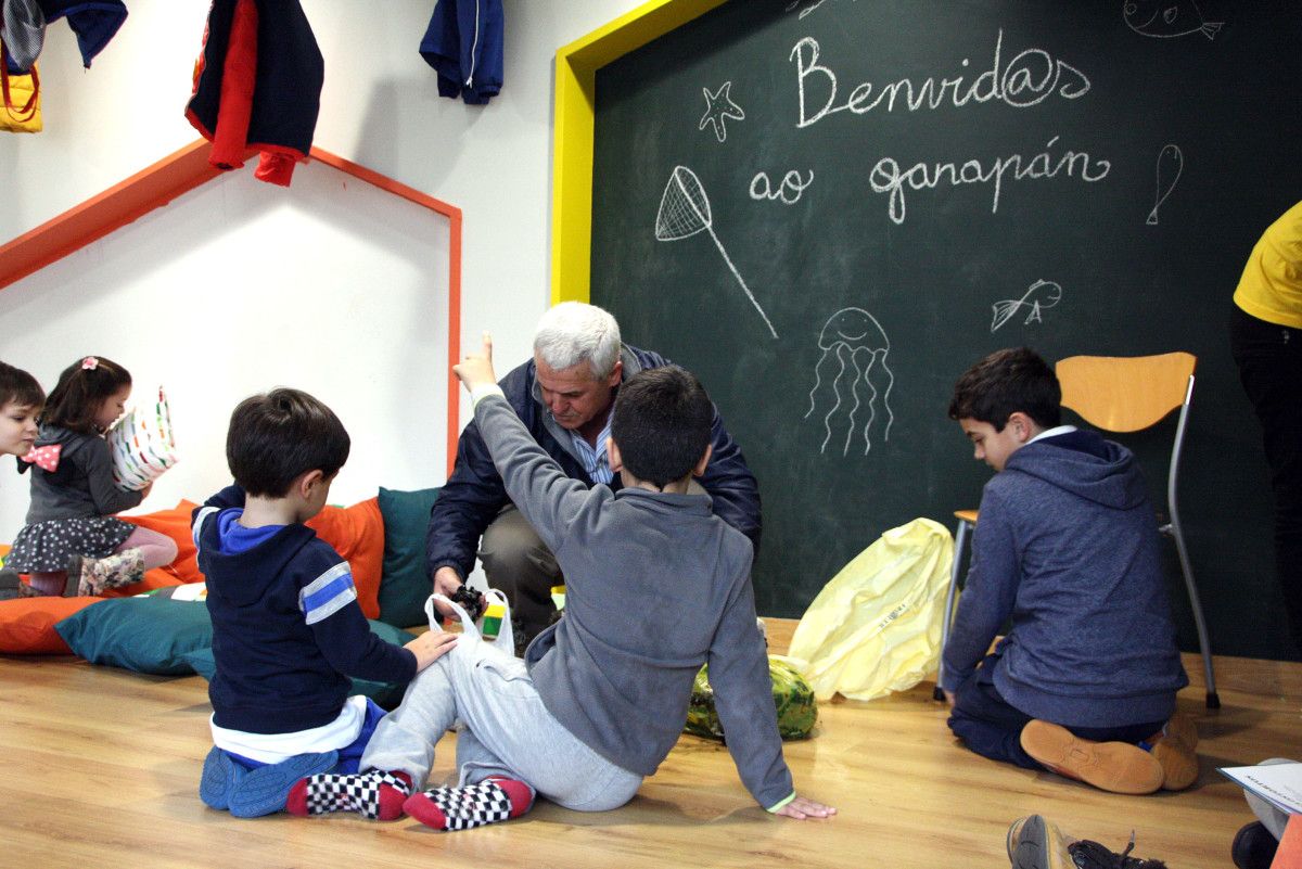 O Ganapán, espacio infantil en el Mercado de Abastos