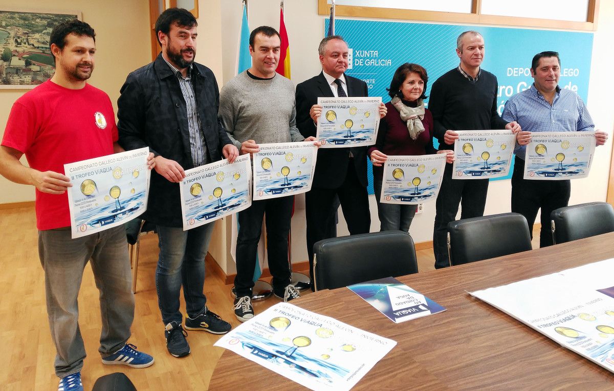 Presentación del Campeonato Gallego Alevín de Waterpolo