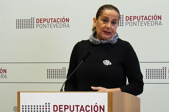 Carmela Silva, presidenta de la Deputación