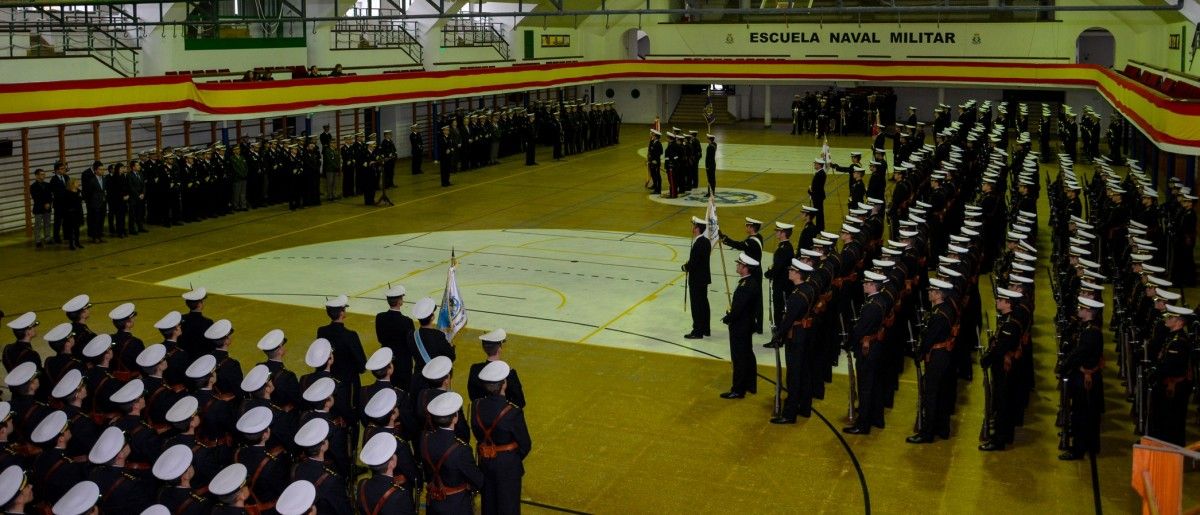 Visita oficial del Contraalmirante Manuel Romasanta