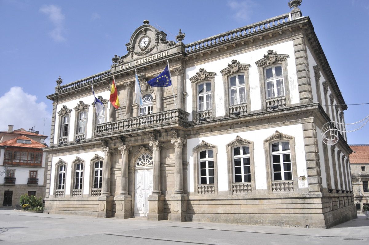 Sede institucional del Concello de Pontevedra en la Plaza de España