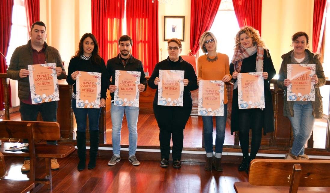 Presentación de la ruta de invierno de tapas y cócteles de Bueu