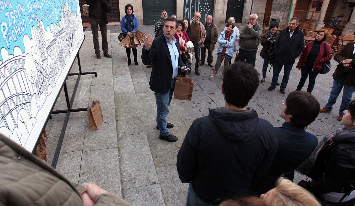 Presentación del mural de homenaje a las familias represaliadas