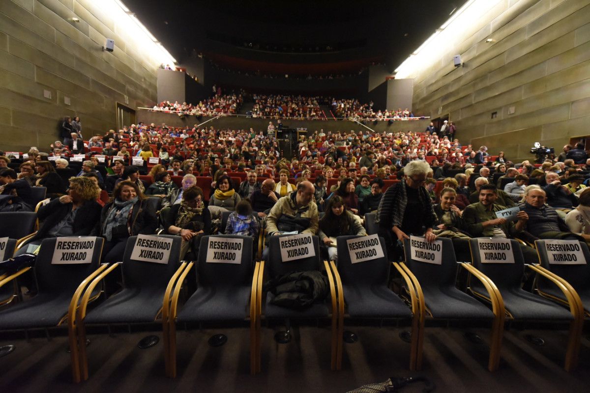 Público asistente á primeira semifinal do concurso de murgas 2017