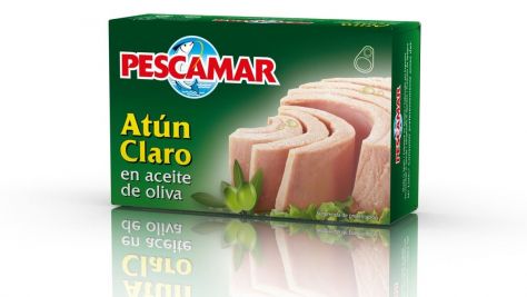 Atún claro en aceite de oliva Pescamar