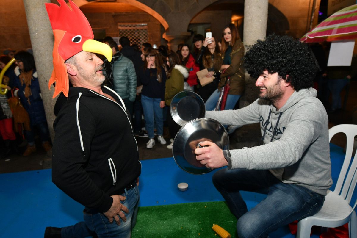 Participantes na Mostra da Parodia 2017 do entroido de Pontevedra