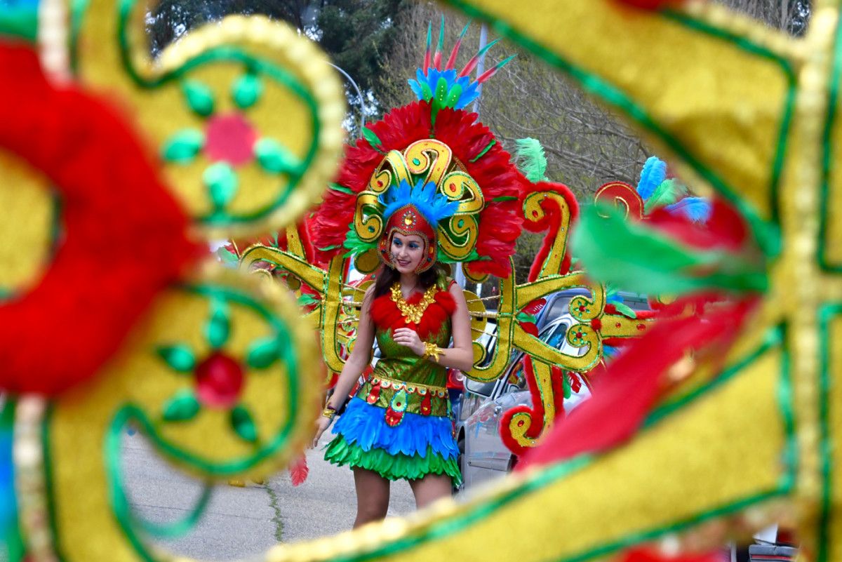 Desfile de entroido en Monte Porreiro