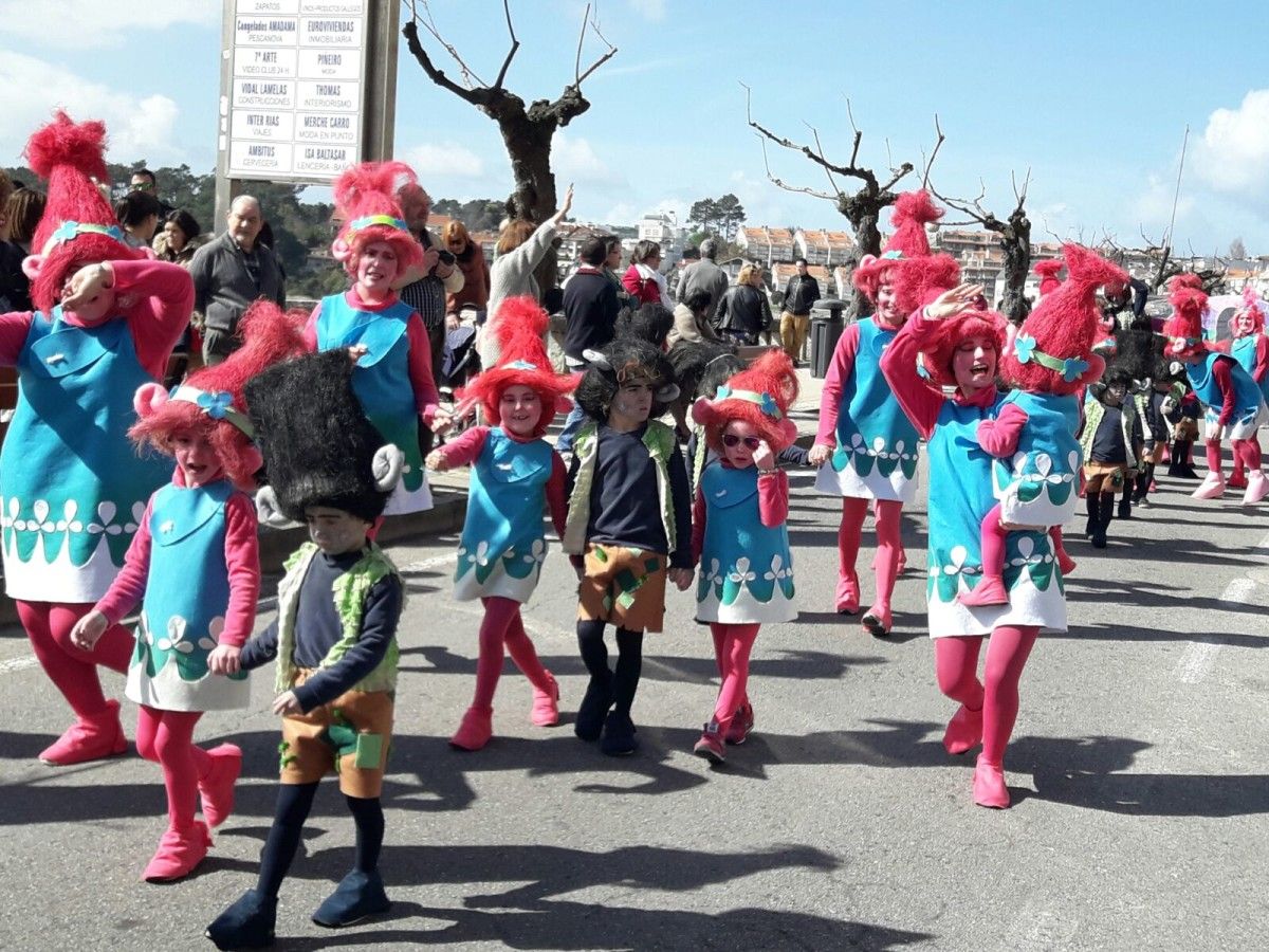 Desfile infantil de carnaval de Sanxenxo