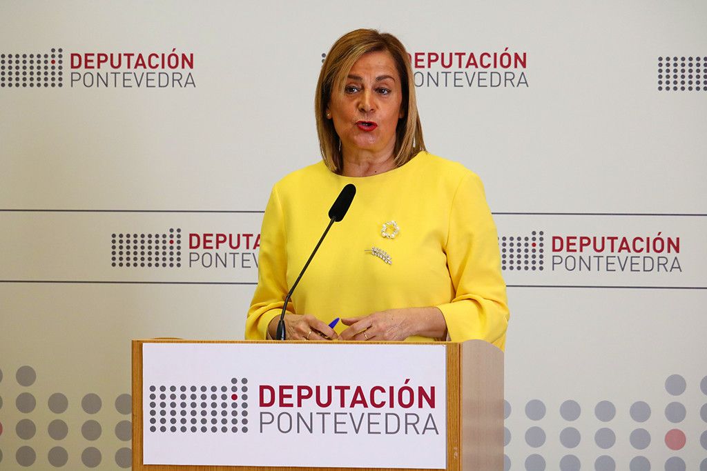 Carmela Silva, presidenta de la Deputación de Pontevedra