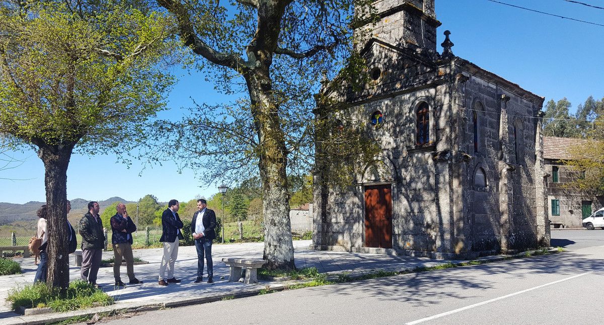 La Deputación y el Concello de Cerdedo-Cotobade reformarán el núcleo de A Chan