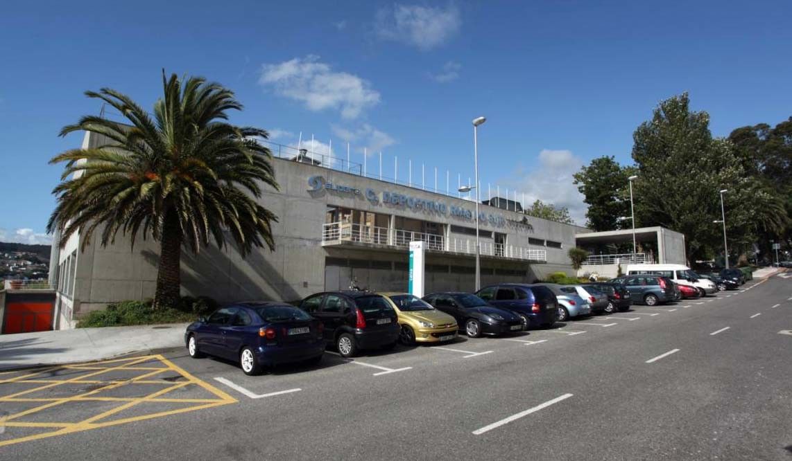 Complexo deportivo Rías do Sur, en Pontemuíños