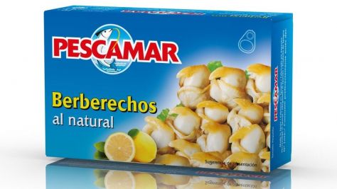 Berberechos al natural Pescamar