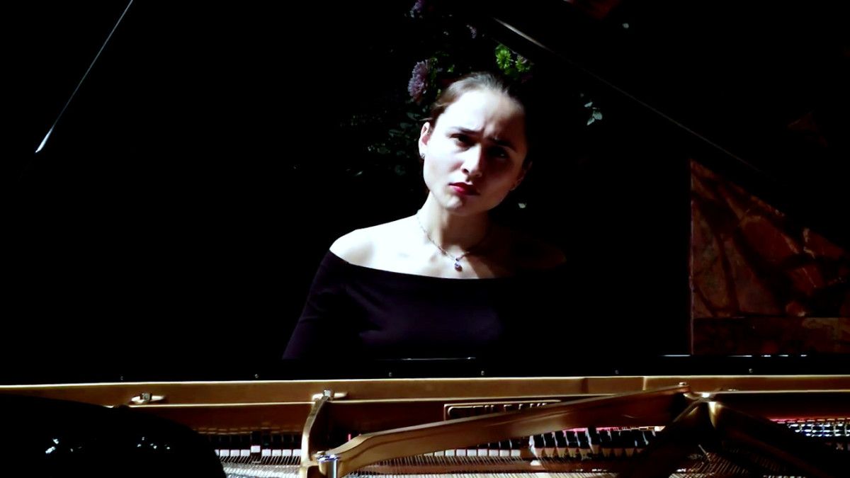 La pianista rusa Anna Tsybuleva