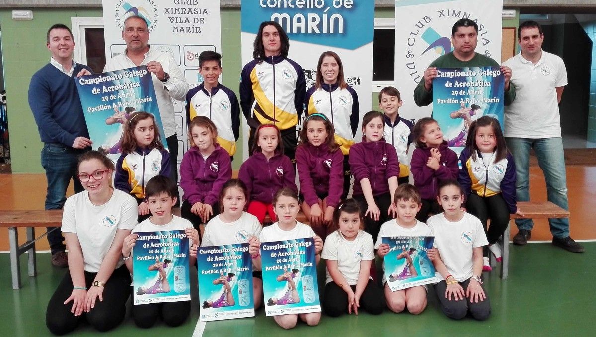 Presentación del Campeonato Gallego de Gimnasia Acrobática