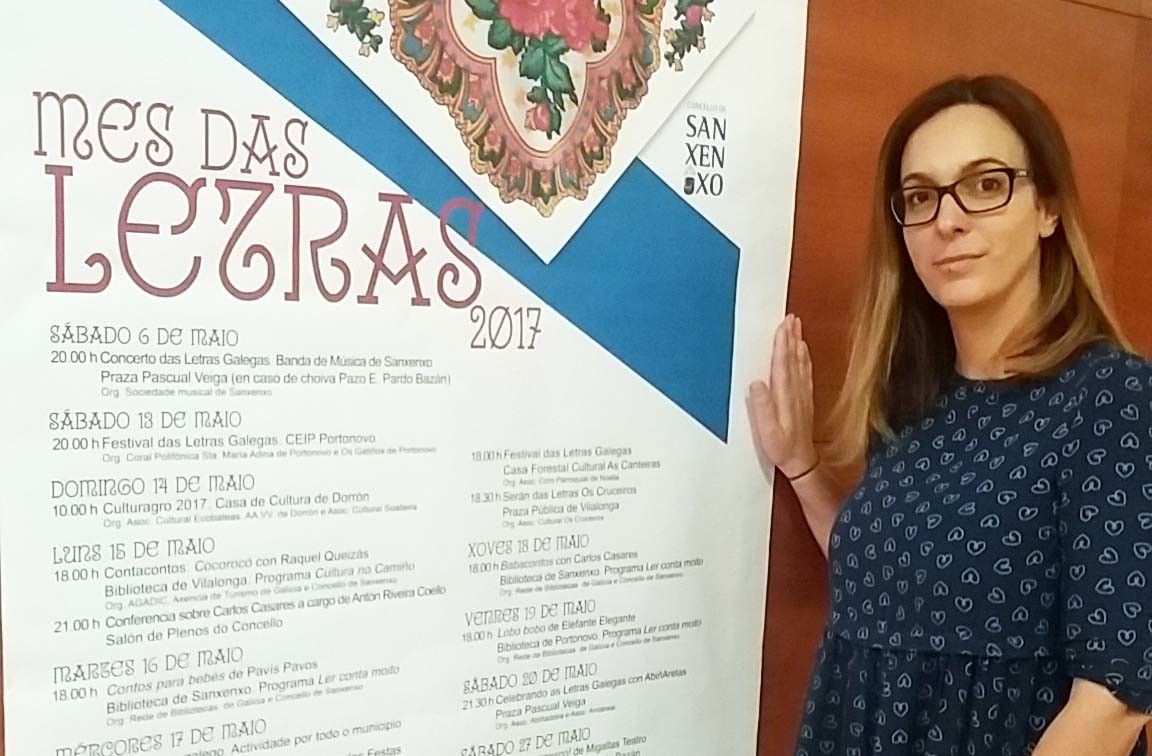 Sandra Fernández Agraso, concelleira de Cultura en Sanxenxo