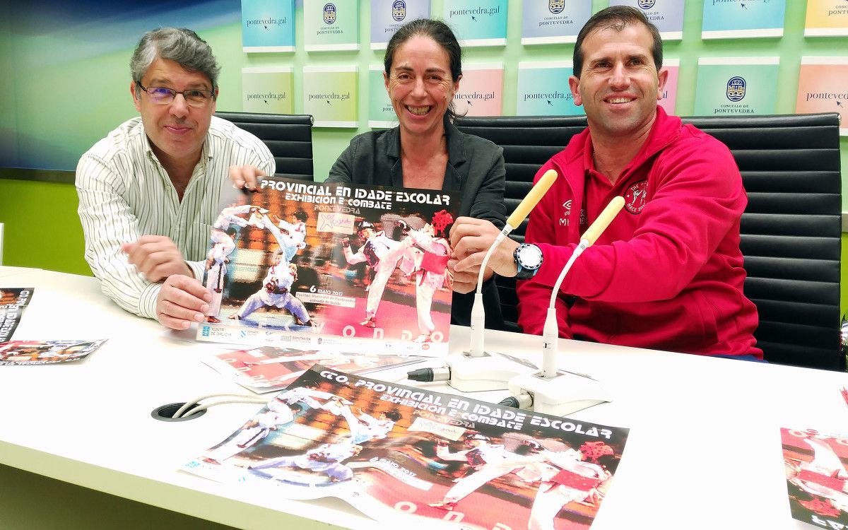 Presentación del Campeonato Provincial Escolar de Taekwondo