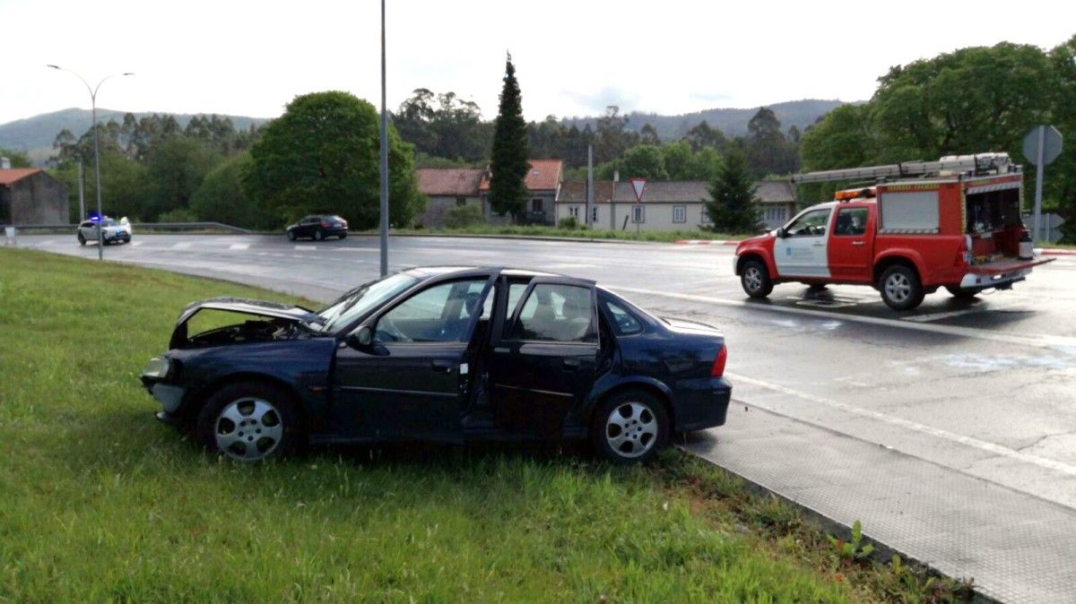 Accidente en Cuntis