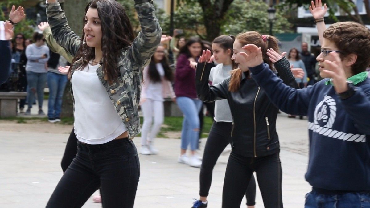 Flashmob del IES Mestre Landín