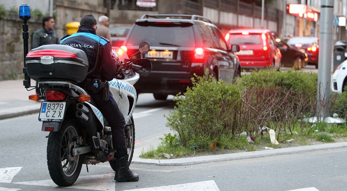 Patrulla de la Policía Local de Pontevedra