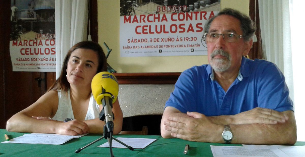 Presentación de la Marcha contra Celulosas