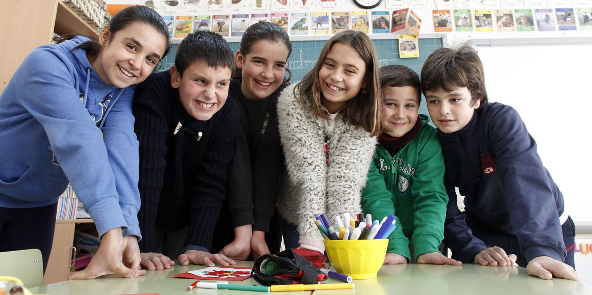 Alumnos del CEIP Campolongo relatan sus experiencias en los 'Camiños Escolares'