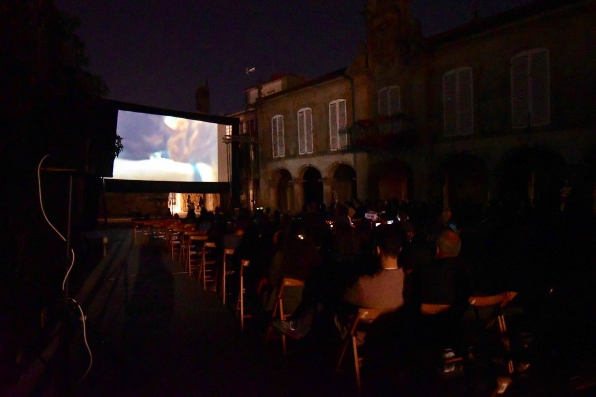 Cinema na Praza da Pedreira