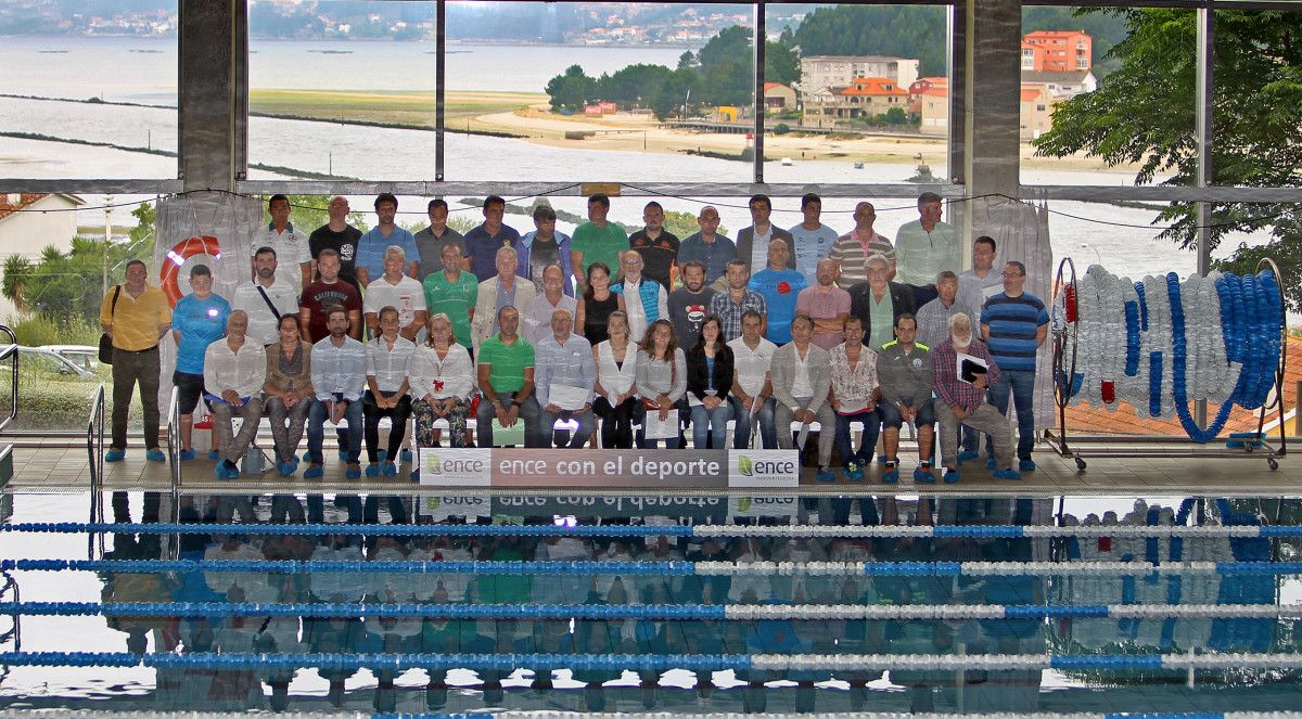 Entrega de ayudas del Plan Social de Ence a clubes de deporte base (archivo)