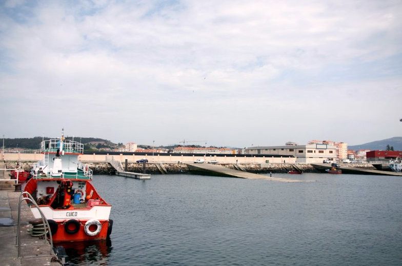 Puerto de Tragove, en Cambados