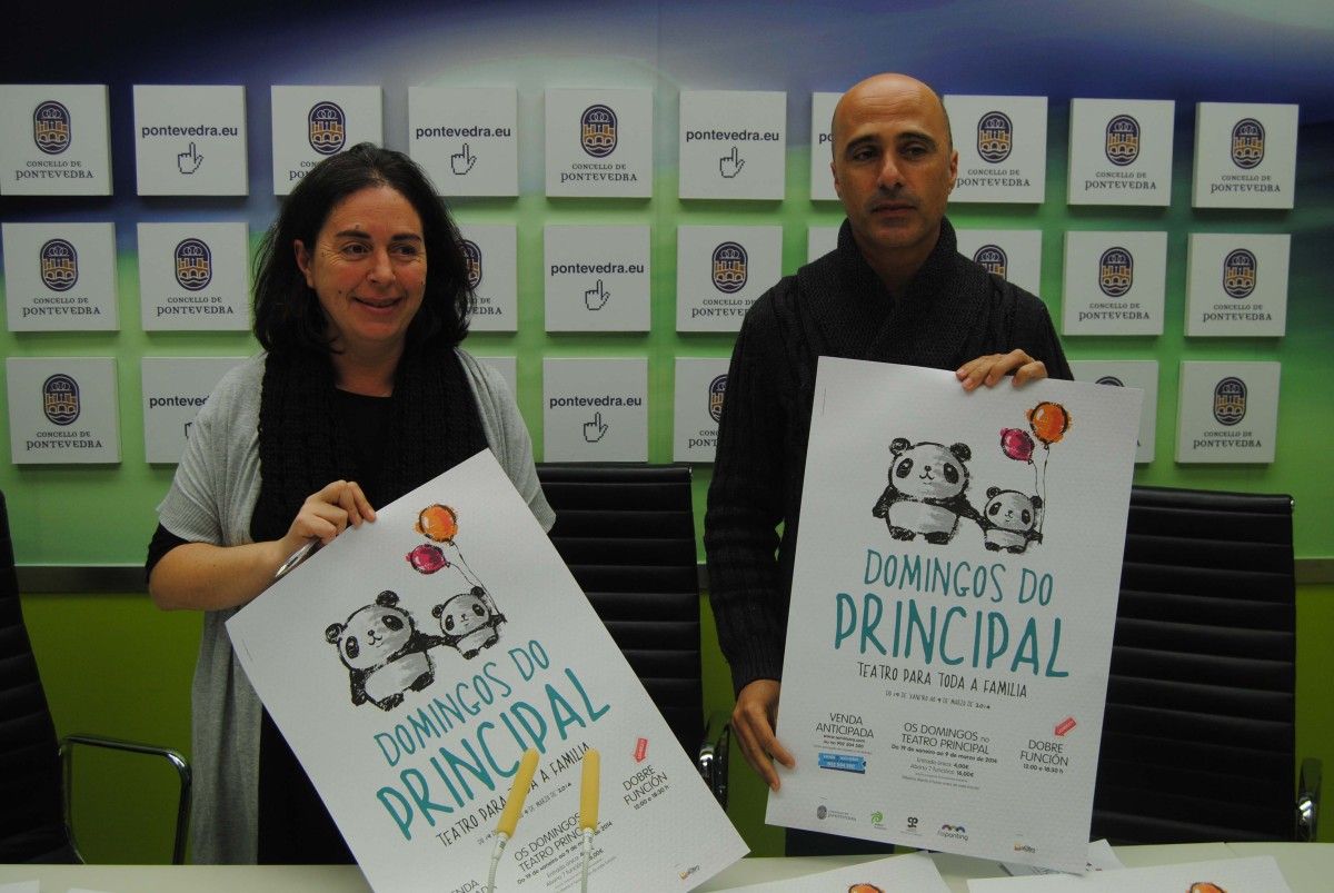 Presentación de la XV edición del ciclo de teatro infantil "Domingos do Principal"