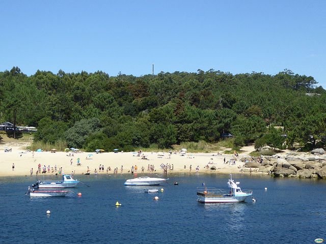 Playa canina de O Espiño, en O Grove