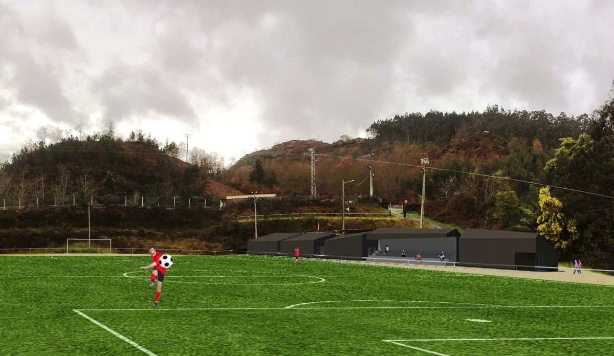 Proyecto del nuevo campo de fútbol de Campañó