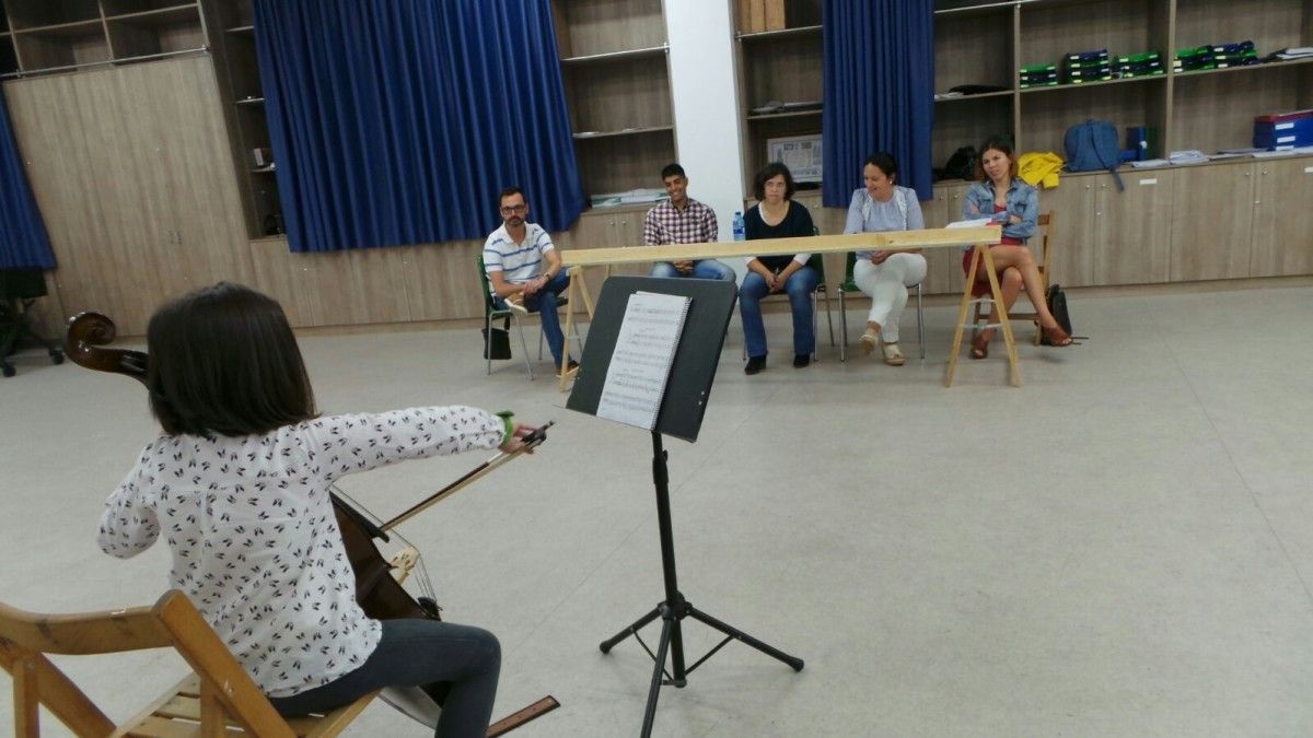 Pruebas para la Xove Orquestra Filharmónica y la Orquestra Filharmónica Infantil Cidade de Pontevedra 