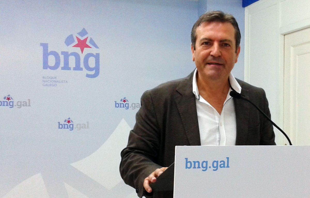 Luis Bará, deputado do BNG no Parlamento galego