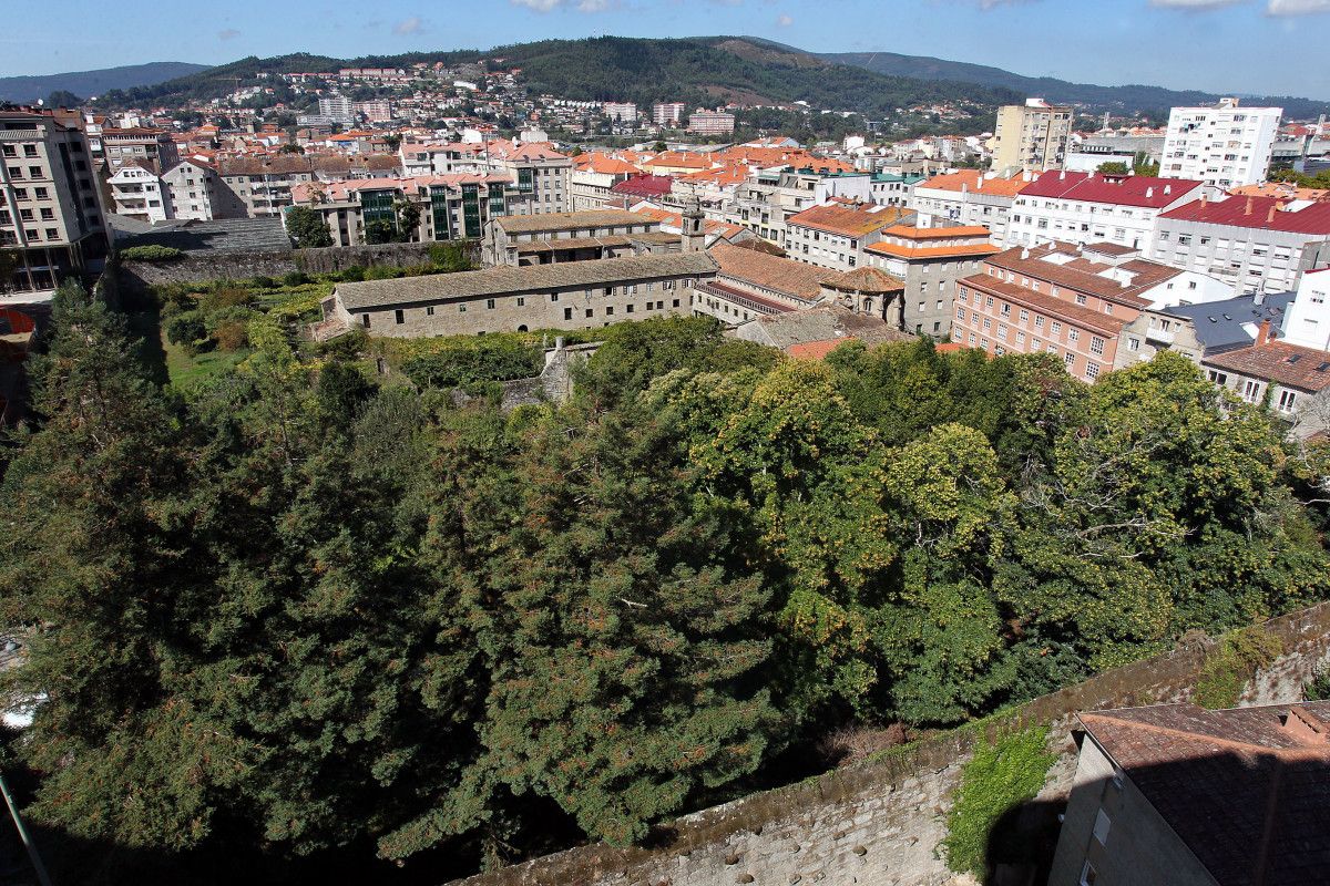 Jardines del convento de Santa Clara