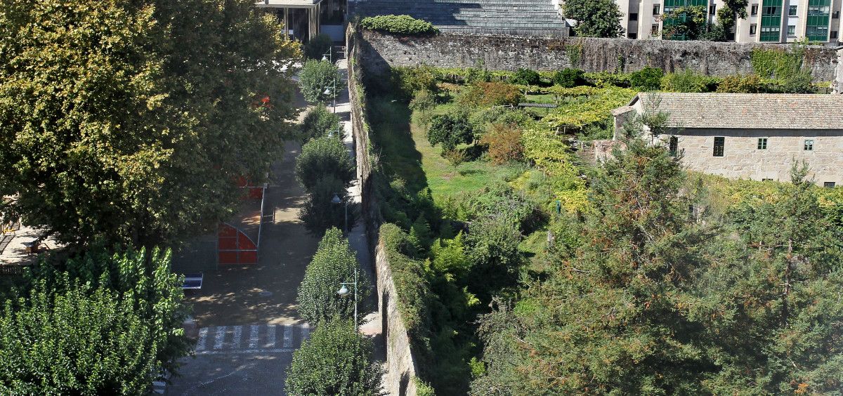 Jardines del convento de Santa Clara