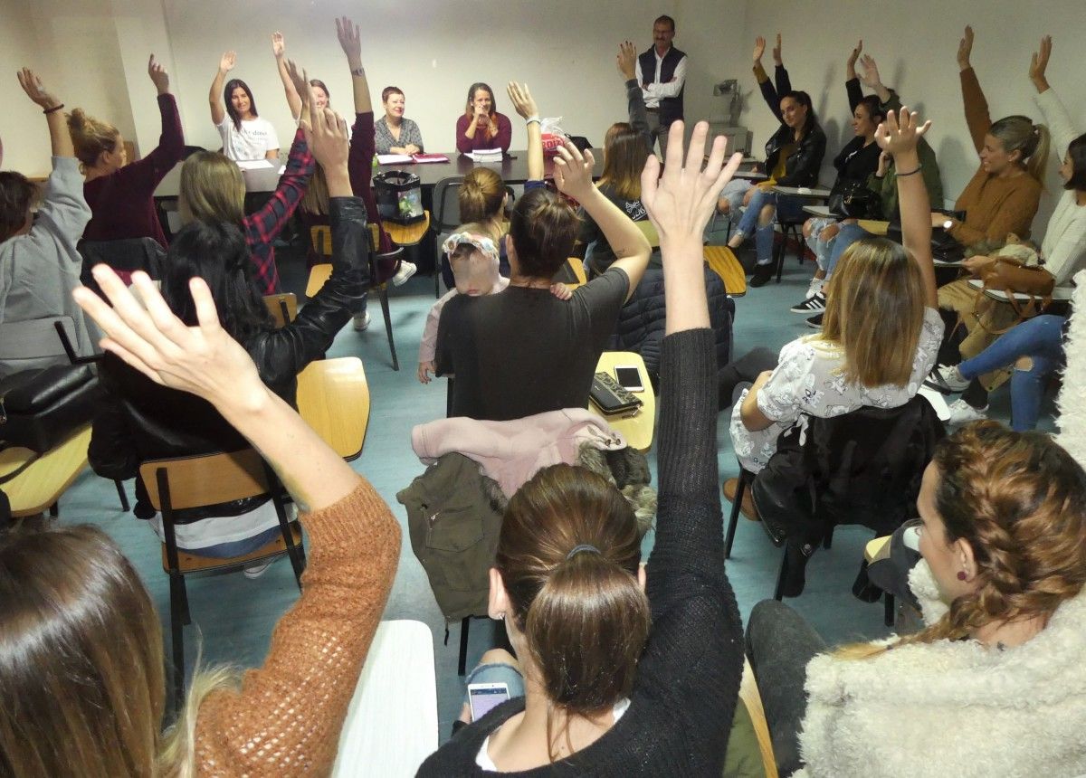 Asamblea de trabajadoras de Bershka