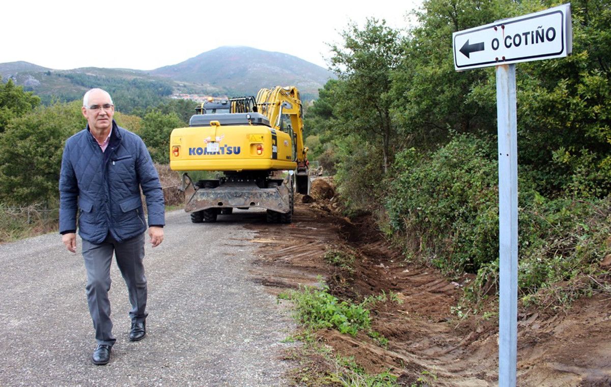 Obras en el abastecimiento de agua de Antas 