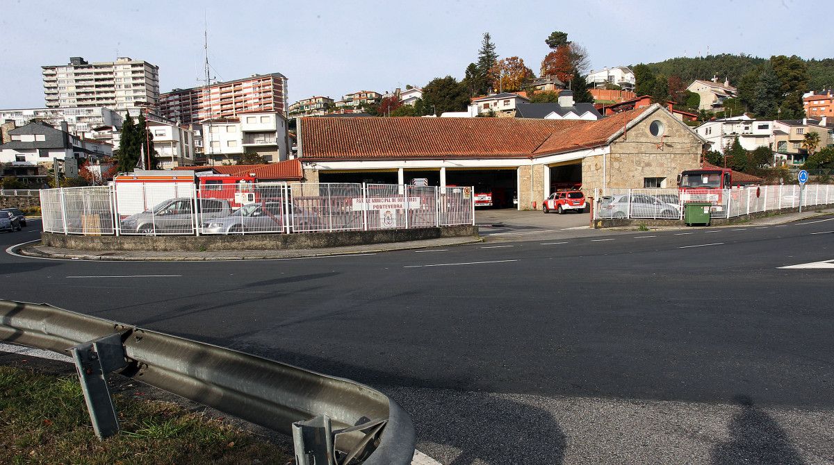 Parque de bomberos de Pontevedra