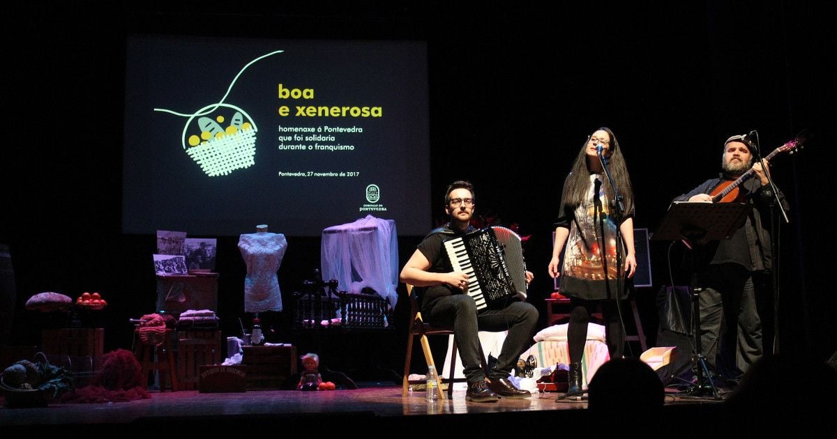  Homenaje a la 'Pontevedra boa e xenerosa' del 36 y el Franquismo en el Teatro Principal  