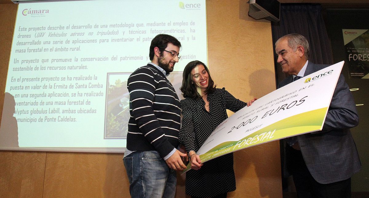 Entrega del I Premio Cámara de Comercio al Proyecto Innovador Forestal