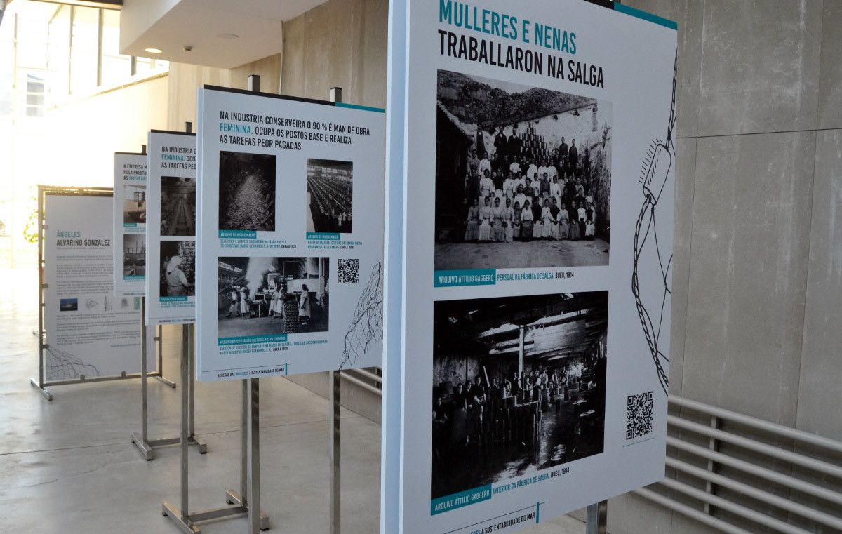 Exposición "Sustentabilidade en feminino: achegas das mulleres á sustentabilidade do mar"