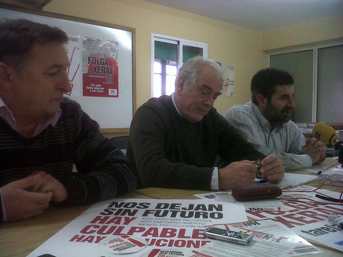 José Luis García Pedrosa, Rafael Iglesias y Ramón Vidal (archivo)