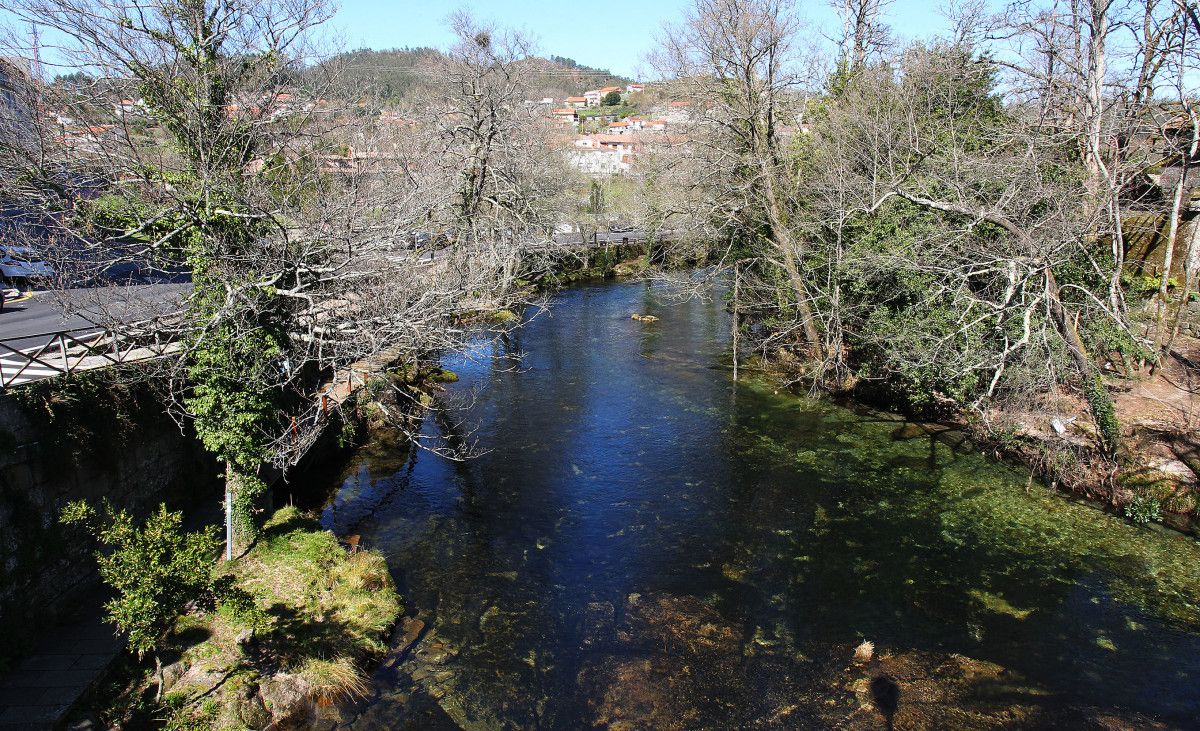 Río Verdugo en Ponte Caldelas