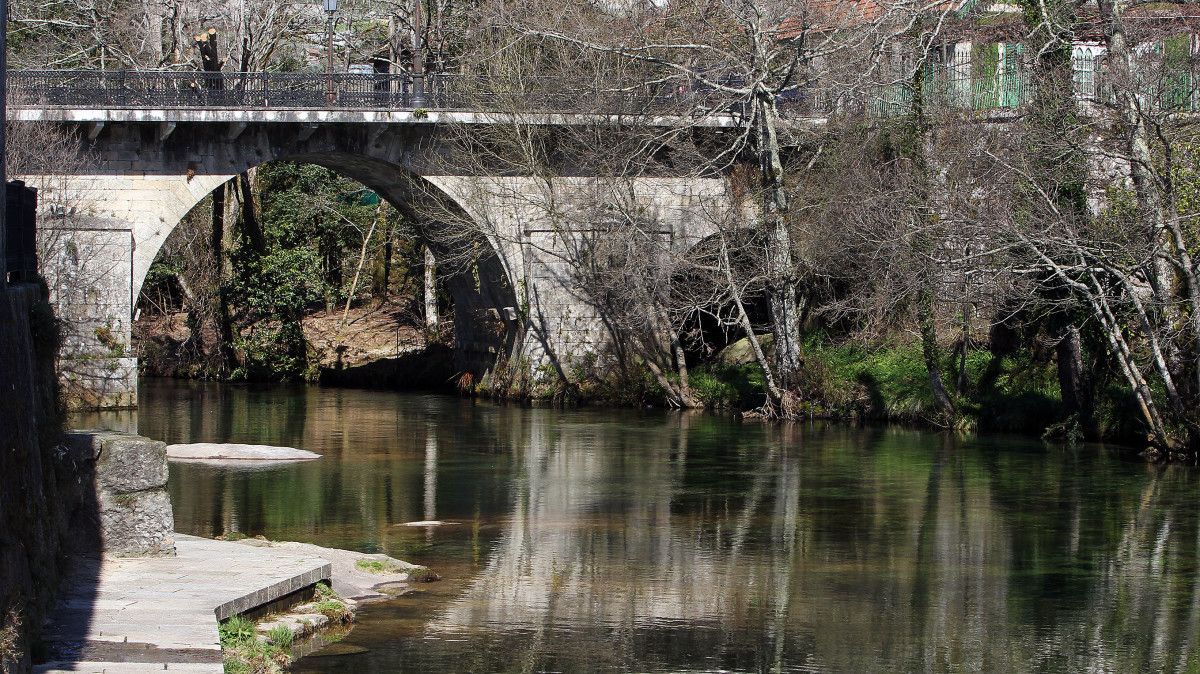 Río Verdugo en Ponte Caldelas