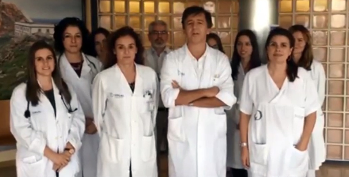 Profesionales del servicio de Medicina Preventiva del Complejo Hospitalario