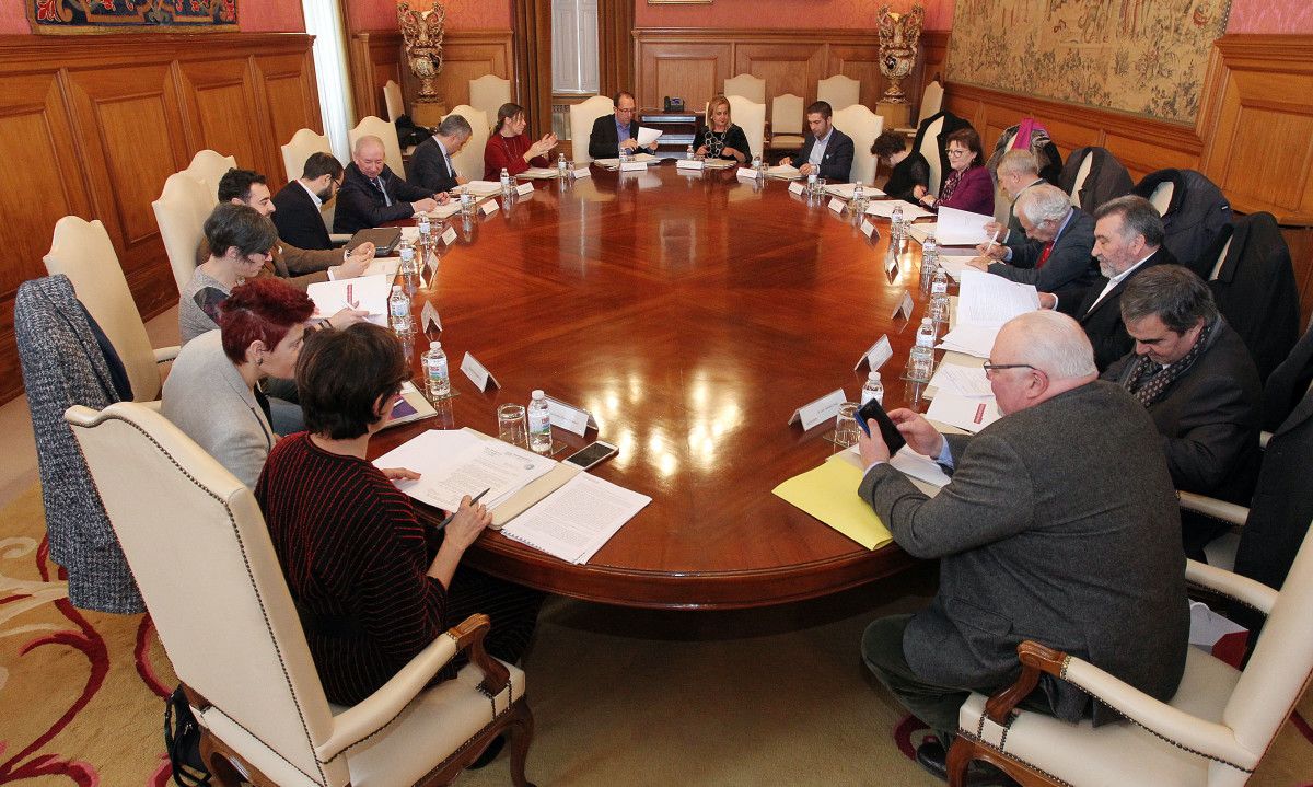 Reunión del jurado del premio Otero Pedrayo